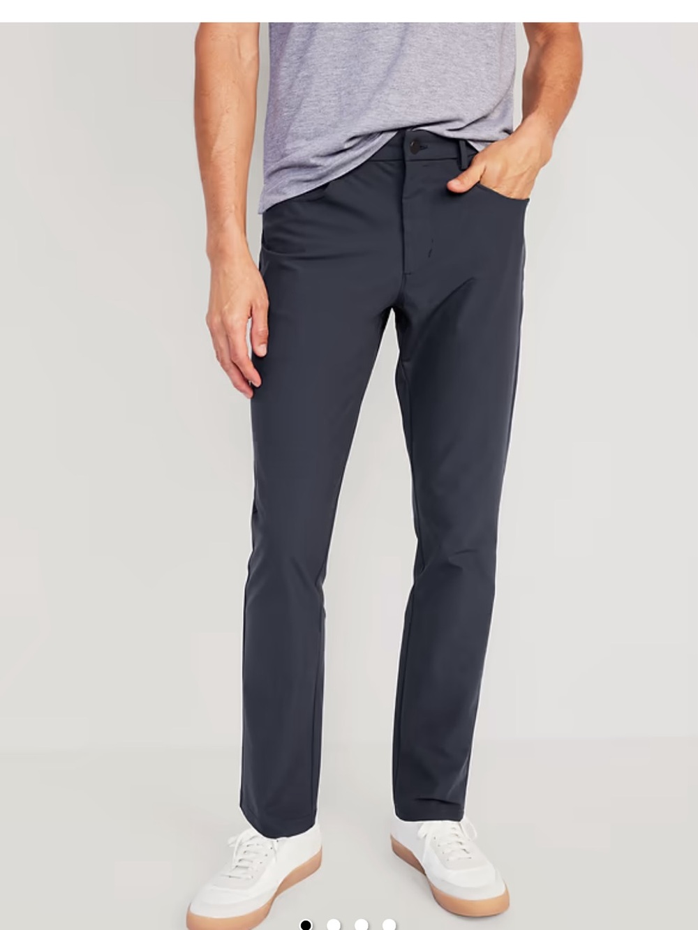 Old Navy Slim Tech Hybrid Pants in Navy